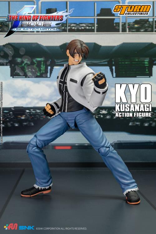 The King of Fighters 2002 Unlimited Match Kyo Kusanagi 1/12 Scale BBTS Exclusive Action Figure Gallery Image 16