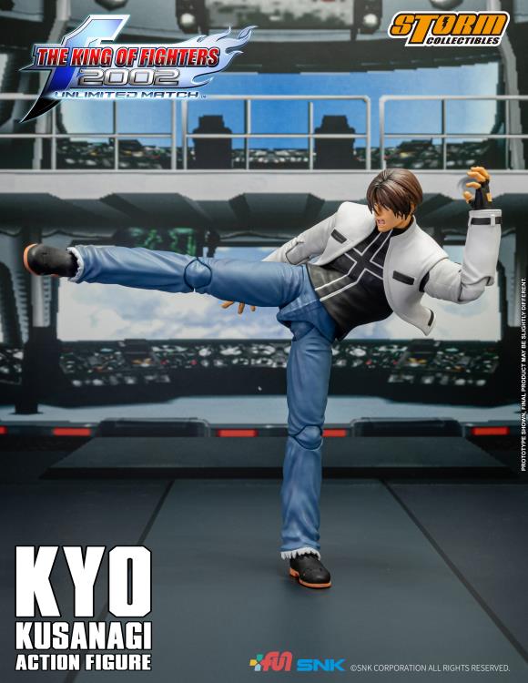 The King of Fighters 2002 Unlimited Match Kyo Kusanagi 1/12 Scale BBTS Exclusive Action Figure Gallery Image 18