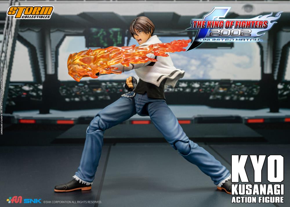 The King of Fighters 2002 Unlimited Match Kyo Kusanagi 1/12 Scale BBTS Exclusive Action Figure Gallery Image 22
