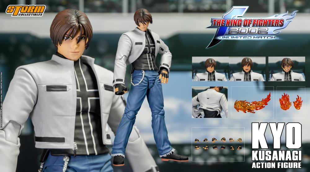 The King of Fighters 2002 Unlimited Match Kyo Kusanagi 1/12 Scale BBTS Exclusive Action Figure Gallery Image 25