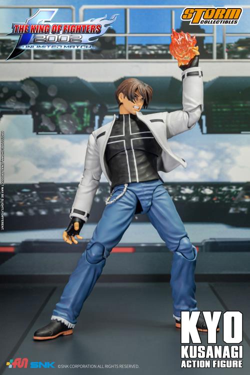 The King of Fighters 2002 Unlimited Match Kyo Kusanagi 1/12 Scale BBTS Exclusive Action Figure Gallery Image 20