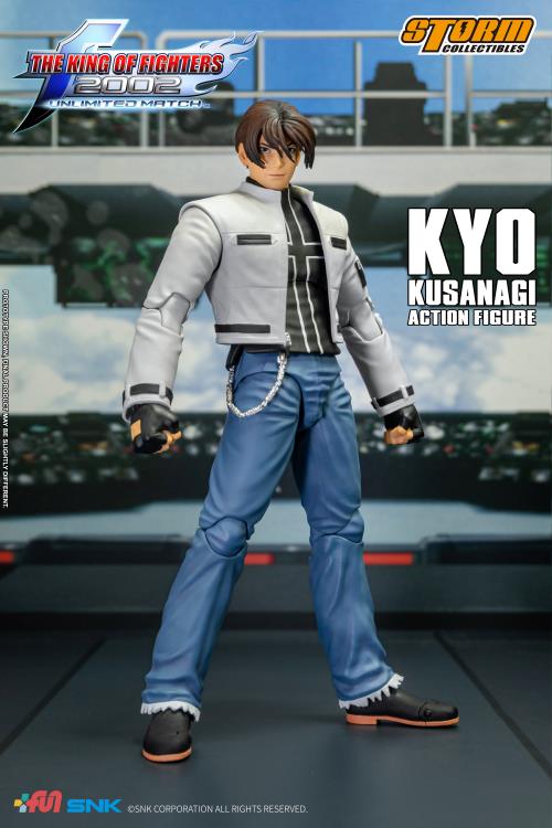 The King of Fighters 2002 Unlimited Match Kyo Kusanagi 1/12 Scale BBTS Exclusive Action Figure Gallery Image 4