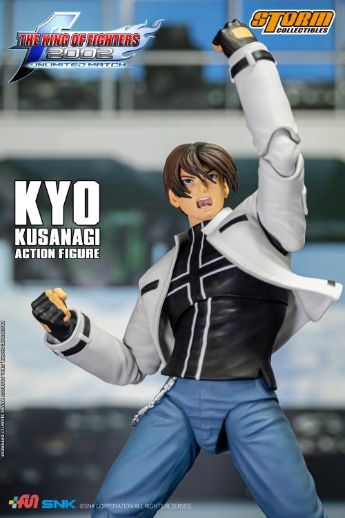 The King of Fighters 2002 Unlimited Match Kyo Kusanagi 1/12 Scale BBTS Exclusive Action Figure Gallery Image 13