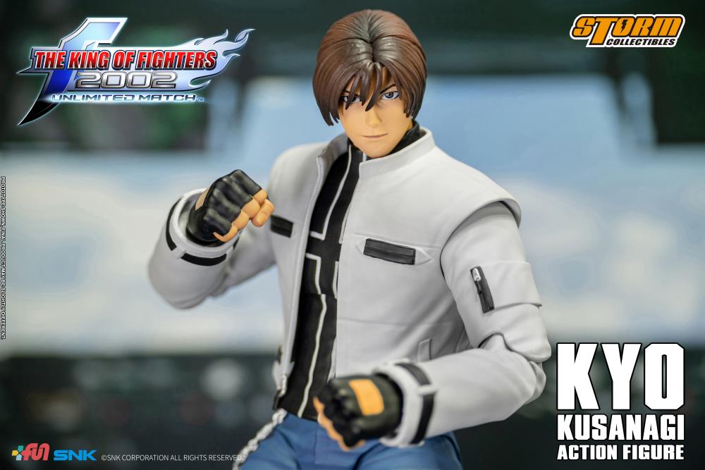 The King of Fighters 2002 Unlimited Match Kyo Kusanagi 1/12 Scale BBTS Exclusive Action Figure Gallery Image 6