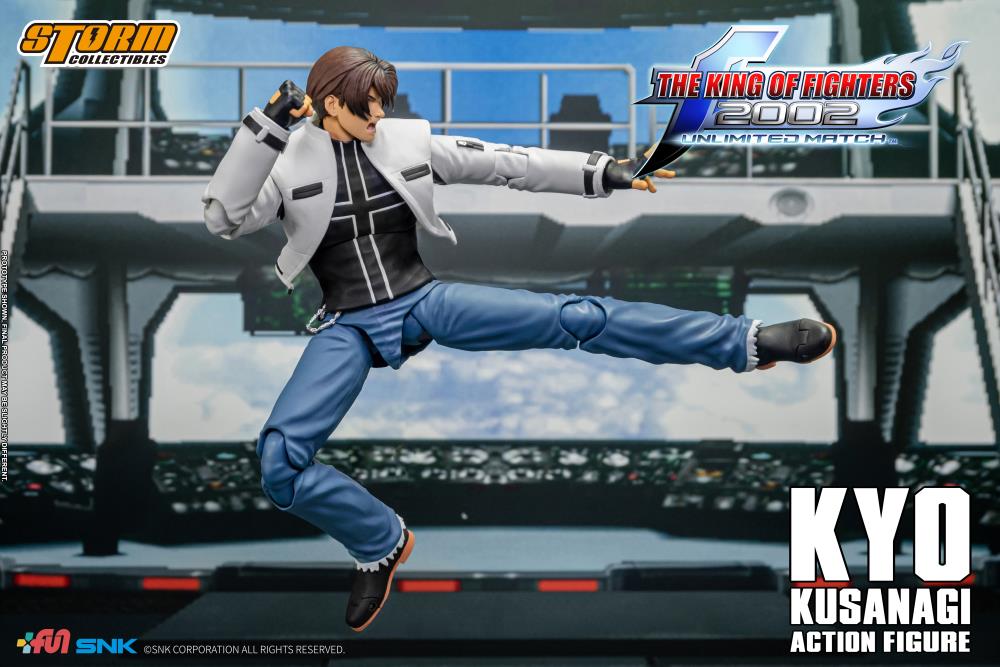 The King of Fighters 2002 Unlimited Match Kyo Kusanagi 1/12 Scale BBTS Exclusive Action Figure Gallery Image 19