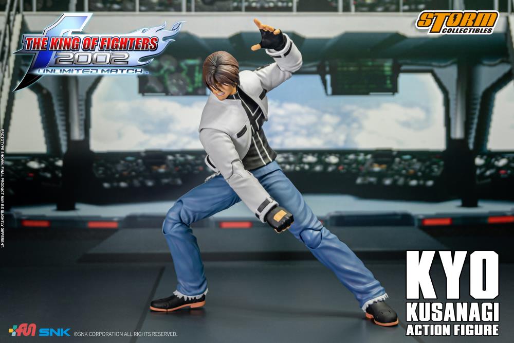 The King of Fighters 2002 Unlimited Match Kyo Kusanagi 1/12 Scale BBTS Exclusive Action Figure Gallery Image 14