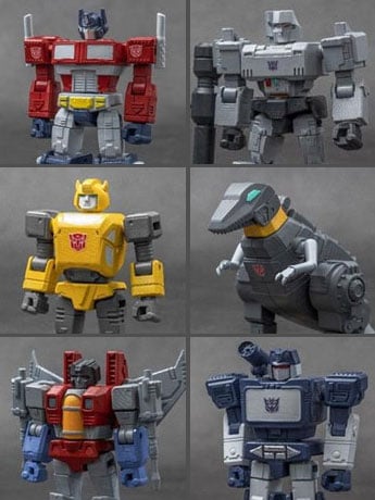 Transformers AMK Mini G1 Model Kit Set Gallery Image 2