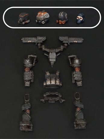 Acid Rain FAV-AP21 Bucks AEGIS Exoskeleton Armor Set