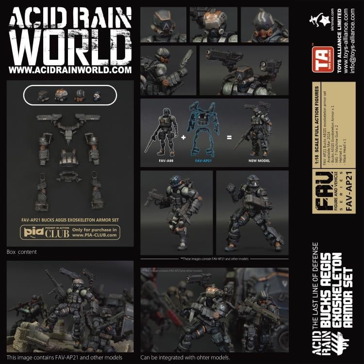 Acid Rain FAV-AP21 Bucks AEGIS Exoskeleton Armor Set