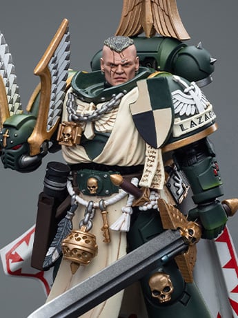 Warhammer 40k Dark Angels Master Lazarus 1/18 Scale Action Figure Gallery Image 2