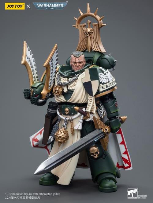 Warhammer 40k Dark Angels Master Lazarus 1/18 Scale Action Figure Gallery Image 8