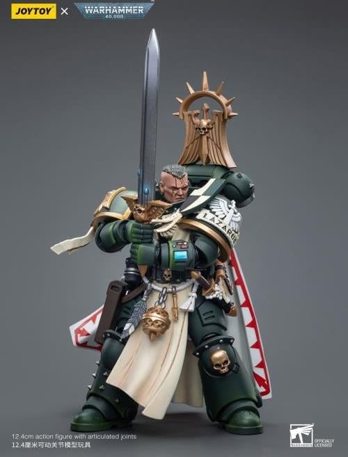 Warhammer 40k Dark Angels Master Lazarus 1/18 Scale Action Figure Gallery Image 9