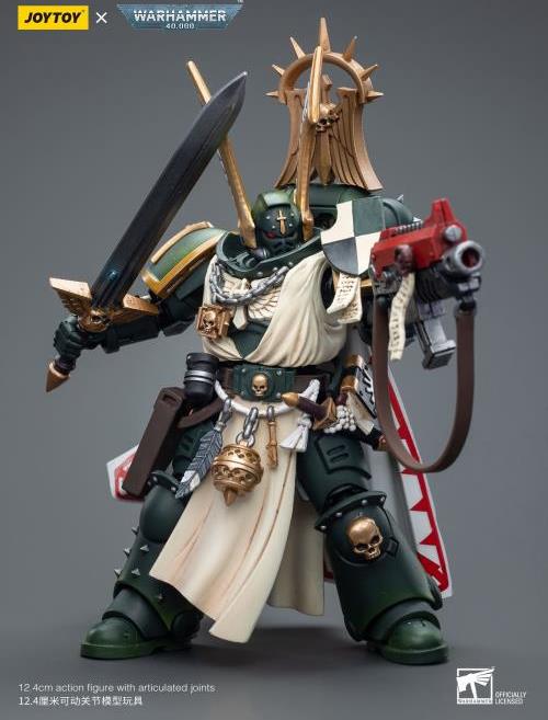 Warhammer 40k Dark Angels Master Lazarus 1/18 Scale Action Figure Gallery Image 5