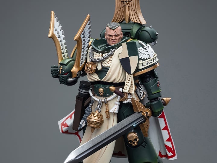 Warhammer 40k Dark Angels Master Lazarus 1/18 Scale Action Figure Gallery Image 1