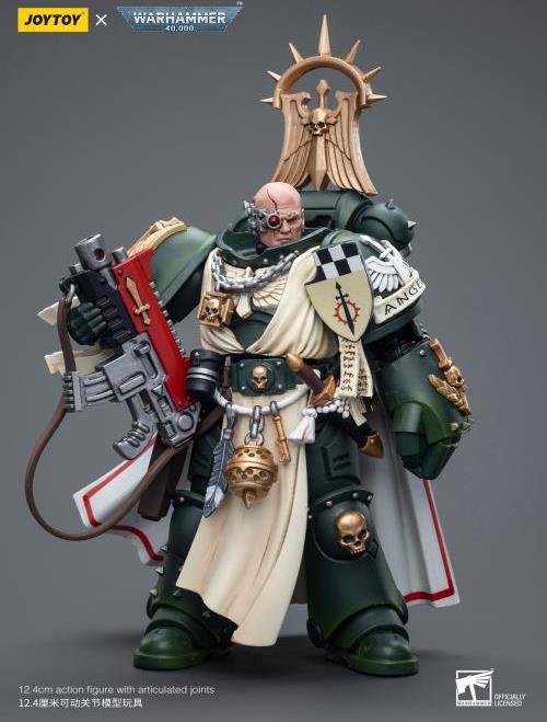 Warhammer 40k Dark Angels Master with Power Fist 1/18 Scale Action Figure Gallery Image 9