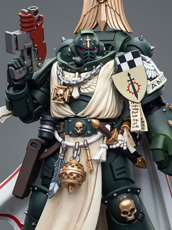 Warhammer 40k Dark Angels Master with Power Fist 1/18 Scale Action Figure Gallery Image 2