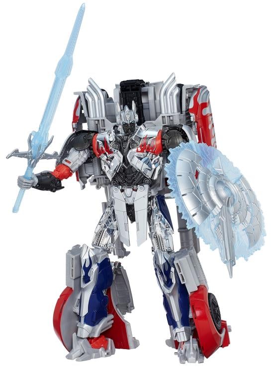 Transformers: Age of Extinction Platinum Edition Silver Knight Optimus Prime Exclusive Gallery Image 3