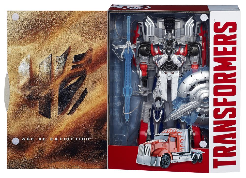 Transformers: Age of Extinction Platinum Edition Silver Knight Optimus Prime Exclusive Gallery Image 6