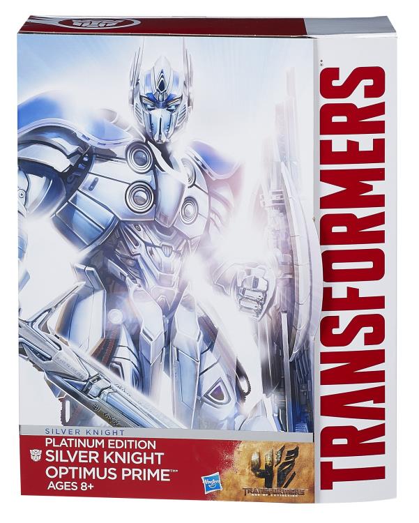 Transformers: Age of Extinction Platinum Edition Silver Knight Optimus Prime Exclusive Gallery Image 7