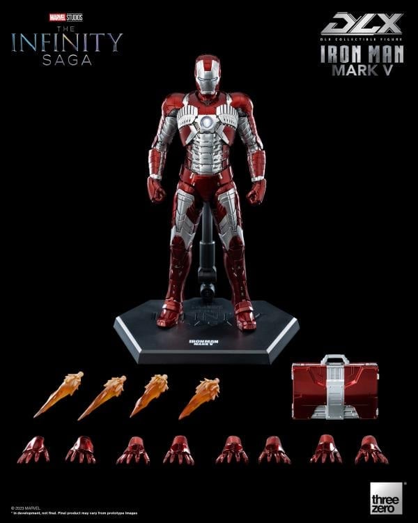 Avengers: The Infinity Saga DLX Iron Man Mark V 1/12 Scale Action