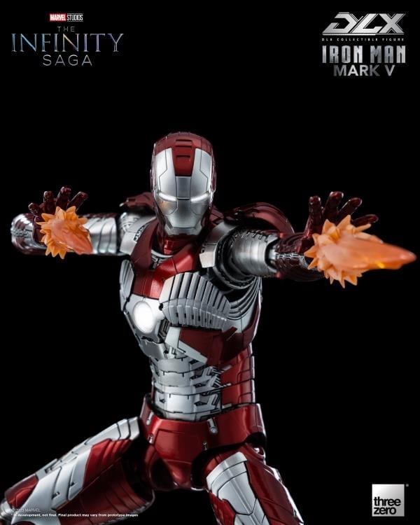 Avengers: The Infinity Saga DLX Iron Man Mark V 1/12 Scale Action