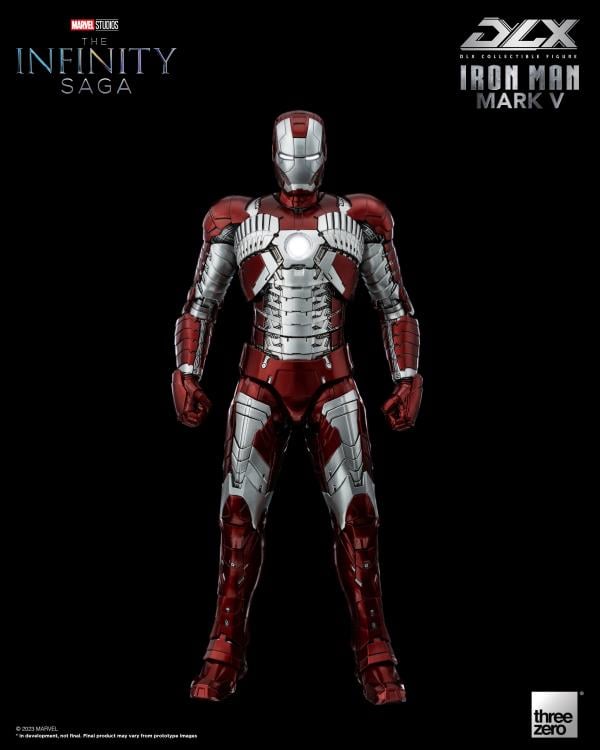 Avengers: The Infinity Saga DLX Iron Man Mark V 1/12 Scale Action
