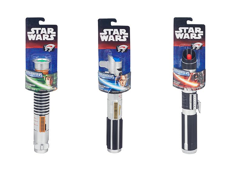 Star Wars BladeBuilders Extendable Lightsaber Wave 1 Set of 3 Gallery Image 2