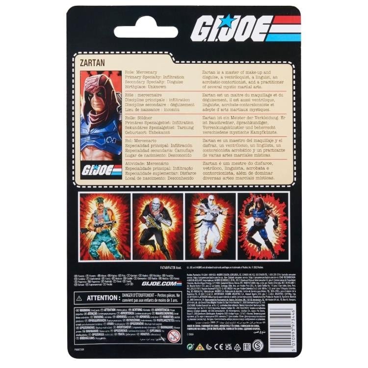 G.I. Joe Classified Series Retro Collection Zartan Exclusive Gallery Image 5
