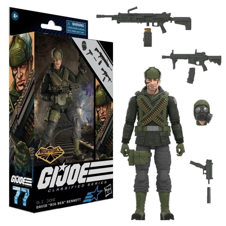 G.I. Joe Classified Series #77 Nightforce David "Big Ben" Bennett Exclusive Gallery Image 14