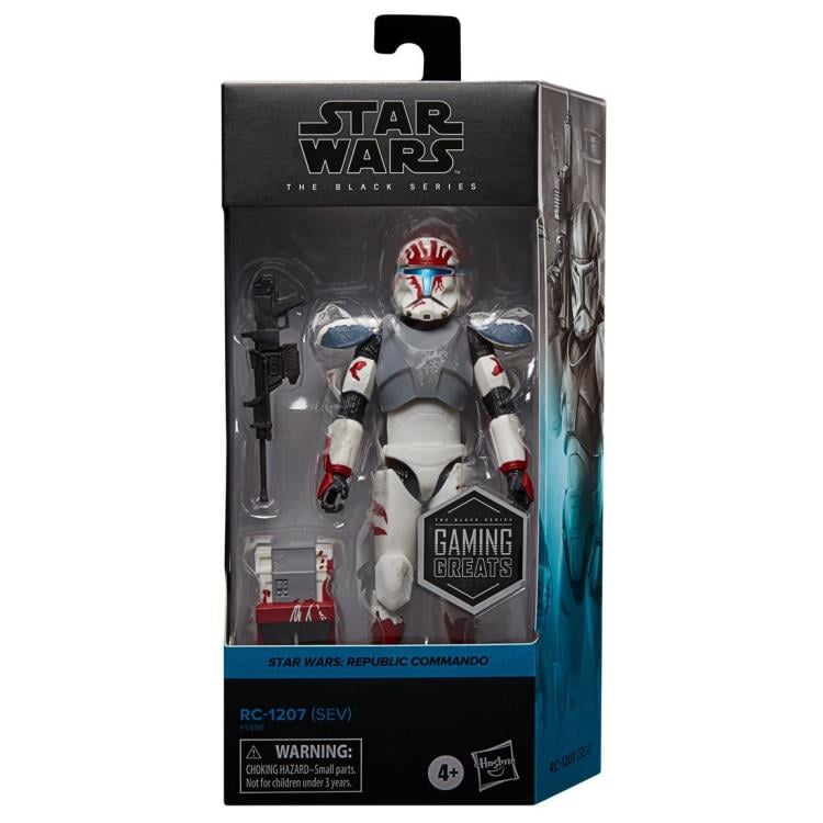Star Wars: The Black Series Gaming Greats 6" RC-1207 (Sev) (Republic Commando) Exclusive Gallery Image 7