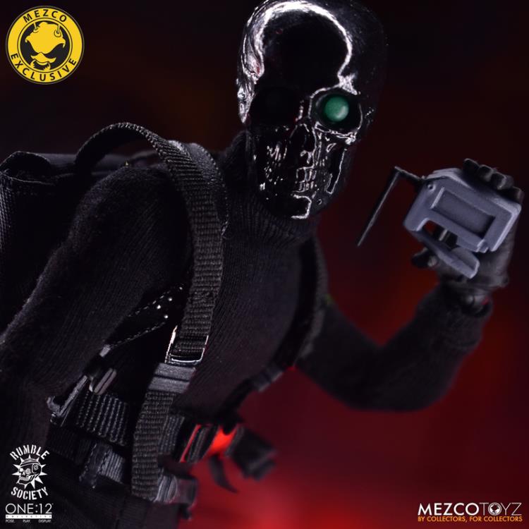 Rumble Society One:12 Collective Black Skulls Death Brigade Exclusive Gallery Image 10