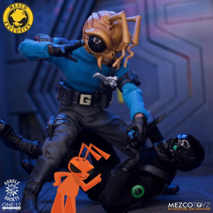 Rumble Society One:12 Collective Black Skulls Death Brigade Exclusive