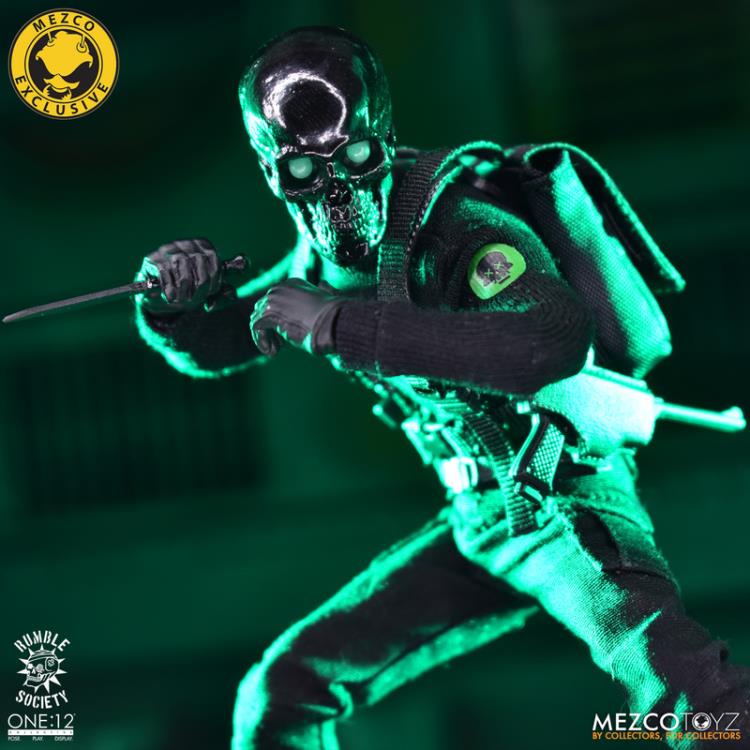 Rumble Society One:12 Collective Black Skulls Death Brigade Exclusive Gallery Image 19