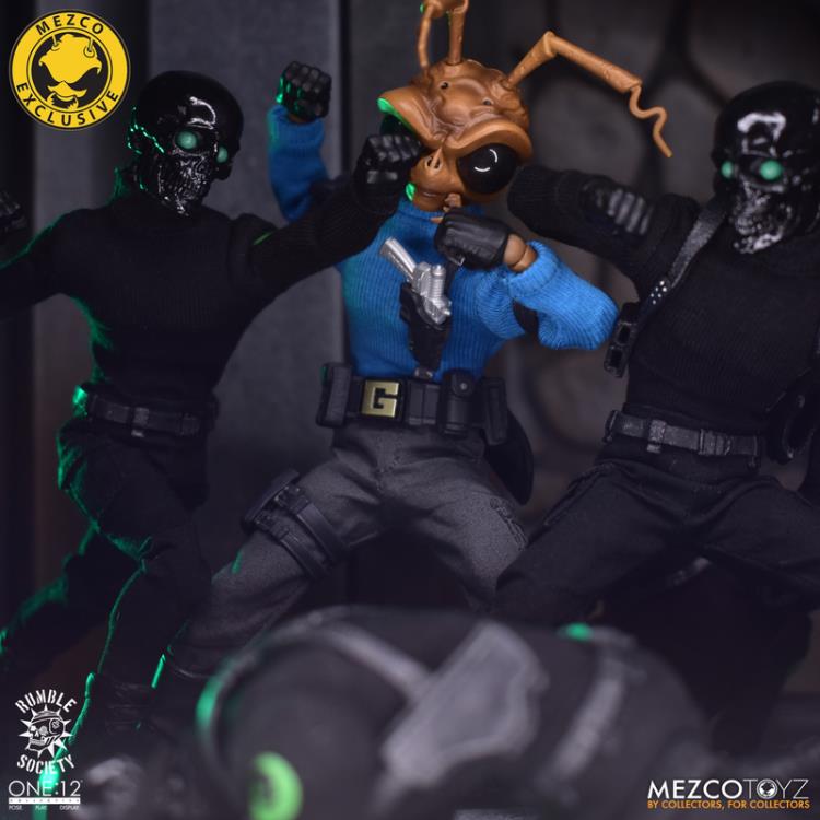Rumble Society One:12 Collective Black Skulls Death Brigade Exclusive Gallery Image 7