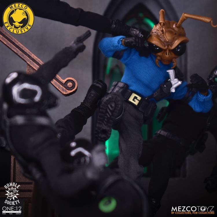 Rumble Society One:12 Collective Black Skulls Death Brigade Exclusive Gallery Image 5