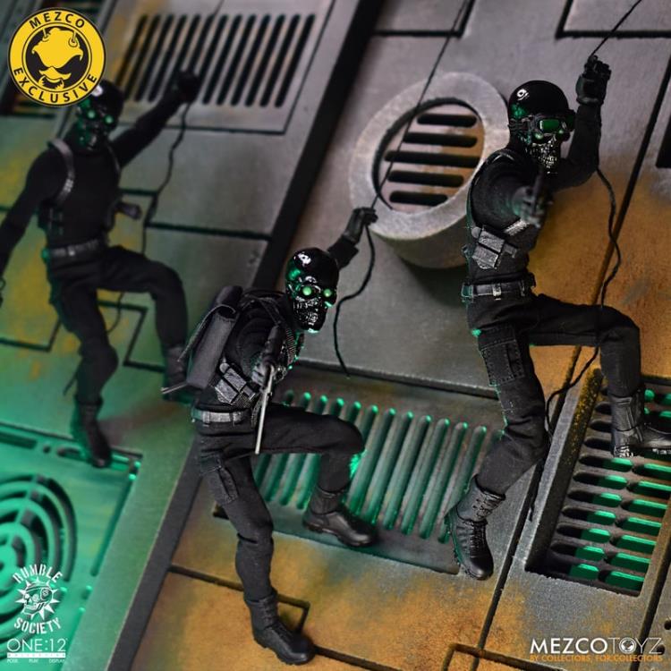 Rumble Society One:12 Collective Black Skulls Death Brigade Exclusive Gallery Image 14