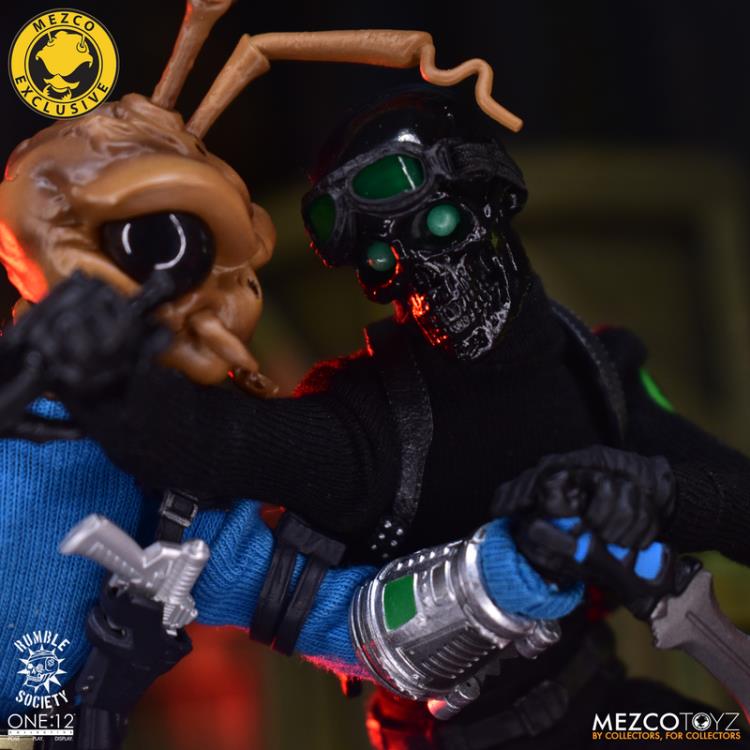 Rumble Society One:12 Collective Black Skulls Death Brigade Exclusive Gallery Image 16