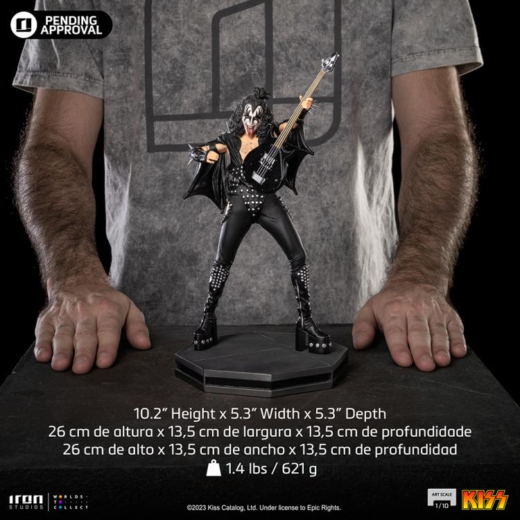 KISS Gene Simmons (The Demon) 1/10 Art Scale Limited Edition Statue