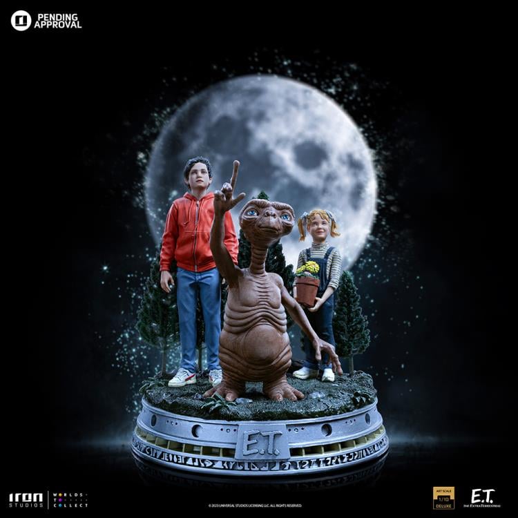 1/10サイズ　 E.T. エリオット　デラックス・アートスケール フィギュア E.T. the Extra-Terrestrial E.T., Elliot, and Gertie 1/10 Deluxe
