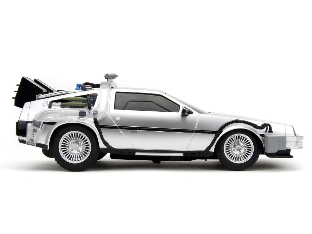 Back to the Future Hollywood Rides DeLorean Time Machine 1/16 Scale R/C Vehicle Gallery Image 12