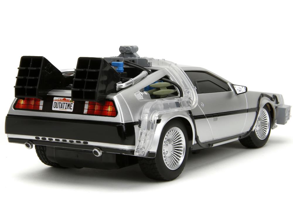 Back to the Future Hollywood Rides DeLorean Time Machine 1/16 Scale R/C Vehicle Gallery Image 11