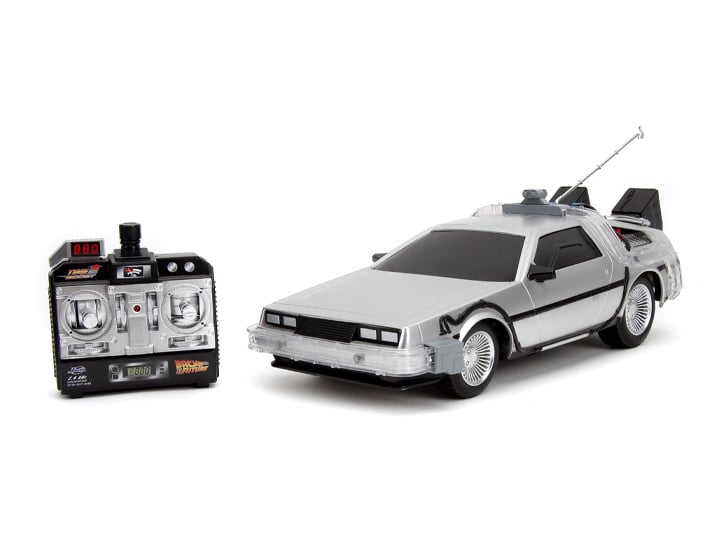 Back to the Future Hollywood Rides DeLorean Time Machine 1/16 Scale R/C Vehicle Gallery Image 1