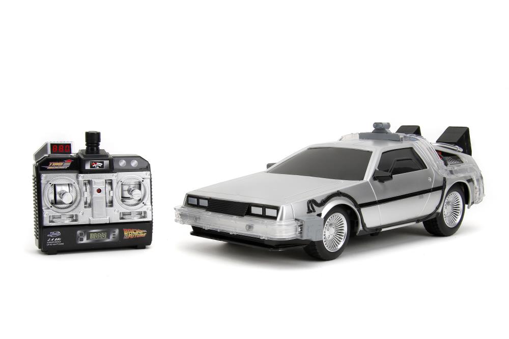 Back to the Future Hollywood Rides DeLorean Time Machine 1/16 Scale R/C Vehicle Gallery Image 4