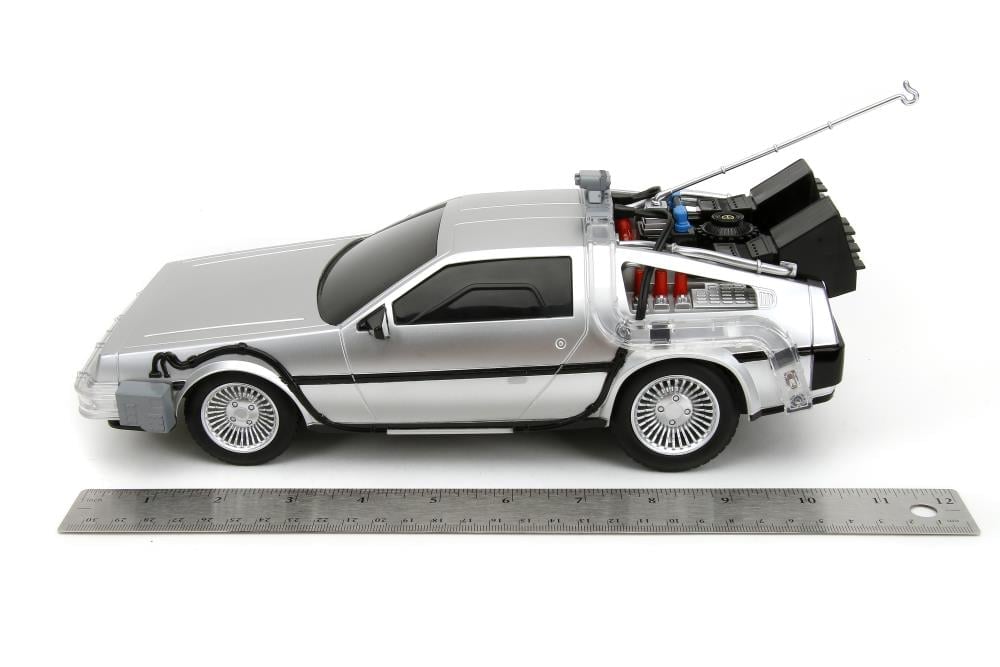 Back to the Future Hollywood Rides DeLorean Time Machine 1/16 Scale R/C Vehicle Gallery Image 16