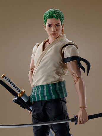 One Piece (A Netflix Series) S.H.Figuarts Roronoa Zoro Action Figure Gallery Image 2