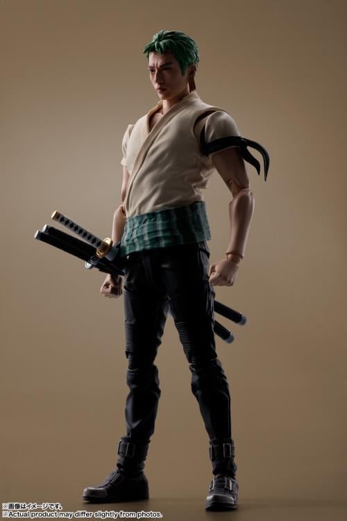 One Piece (A Netflix Series) S.H.Figuarts Roronoa Zoro Action Figure Gallery Image 4