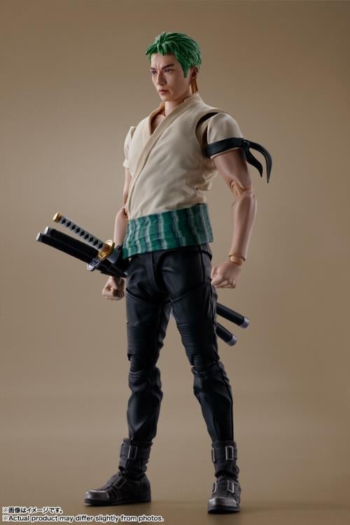One Piece (A Netflix Series) S.H.Figuarts Roronoa Zoro Action Figure Gallery Image 3