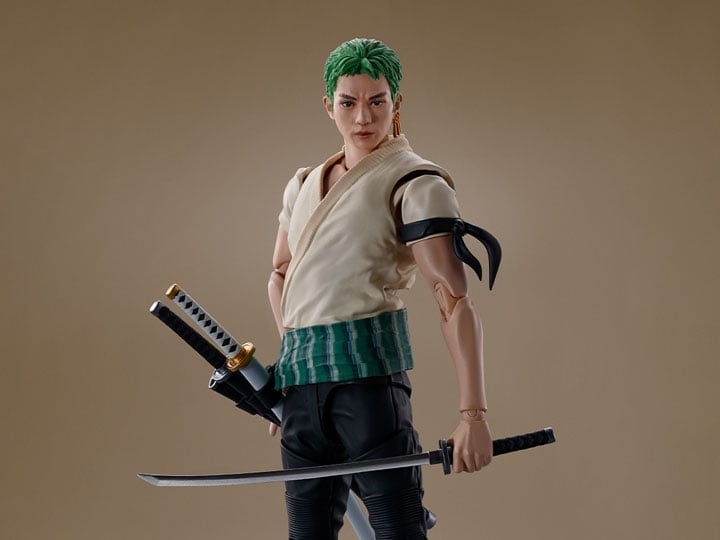 One Piece (A Netflix Series) S.H.Figuarts Roronoa Zoro Action Figure Gallery Image 1