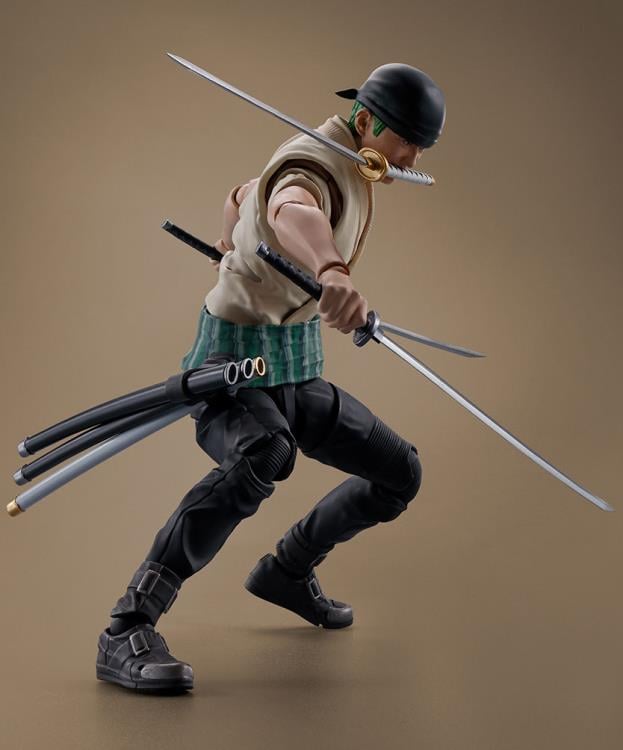 One Piece (A Netflix Series) S.H.Figuarts Roronoa Zoro Action Figure Gallery Image 9