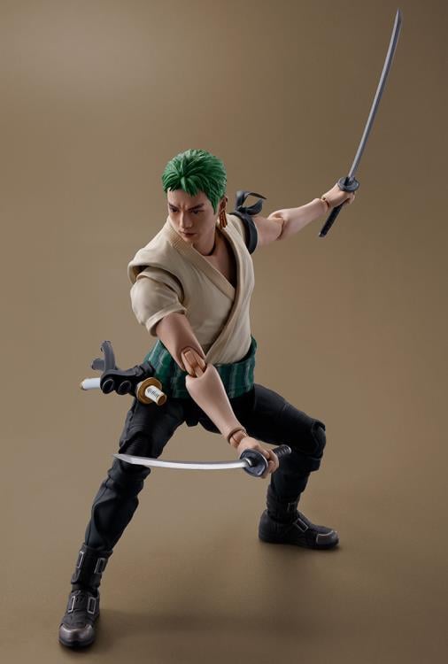 One Piece (A Netflix Series) S.H.Figuarts Roronoa Zoro Action Figure Gallery Image 8